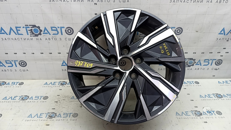 Диск колесный R17x7J ET48.5 Hyundai Tucson 22-24 тип 2, легкая бордюрка