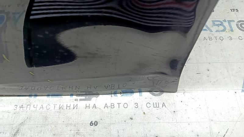 Ușă stânga față goală Toyota Camry v55 15-17 SUA, neagră 218, îndoită