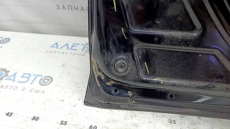 Ușă stânga față goală Toyota Camry v55 15-17 SUA, neagră 218, îndoită
