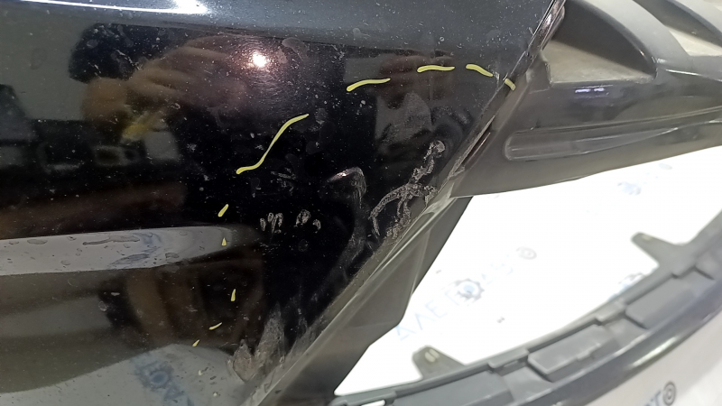 Bara față neagră pentru Toyota Camry V55 15-17 SUA, zgârieturi