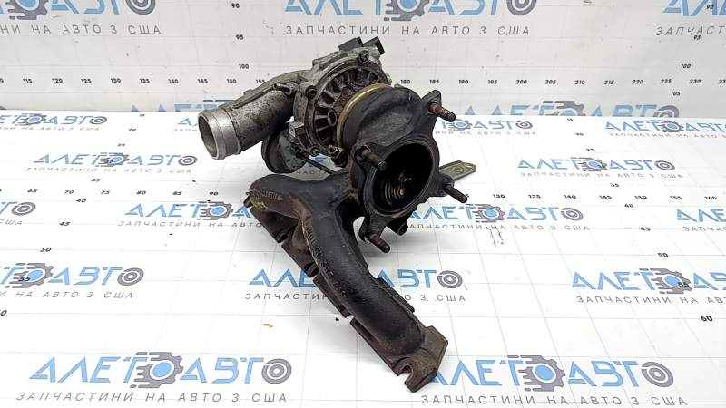Турбина в сборе с коллектором Audi Q3 8U 15-18 CCTA 141к, с кронтшейном
