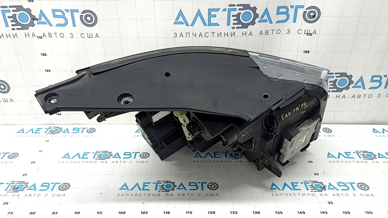 Far stânga față Hyundai Santa FE 21-23 halogen + LED, sigiliu dezlipit