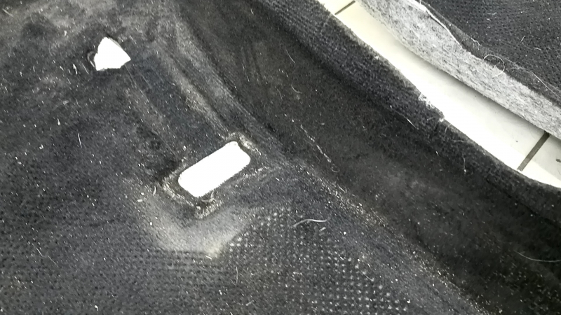 Covoraș de podea negru pentru Hyundai Santa FE 19-23, curățabil chimic