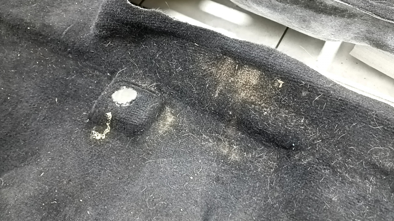 Covoraș de podea negru pentru Hyundai Santa FE 19-23, curățabil chimic