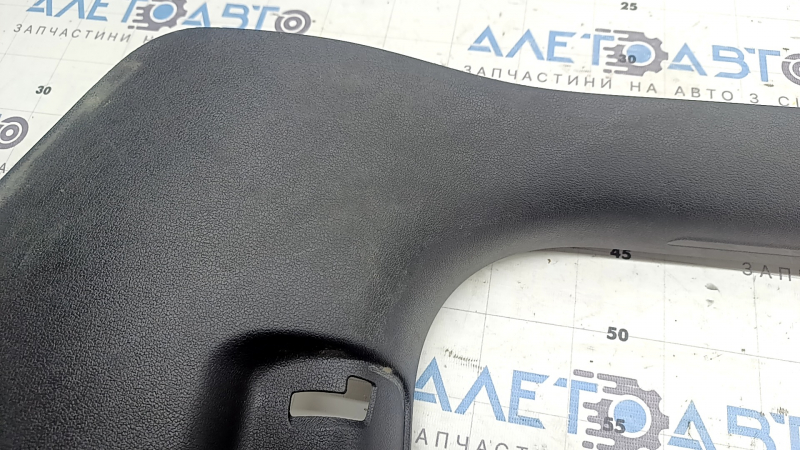Ornament prag interior ușă, stânga față, Audi A4 B8 08-16 sedan, negru, uzat