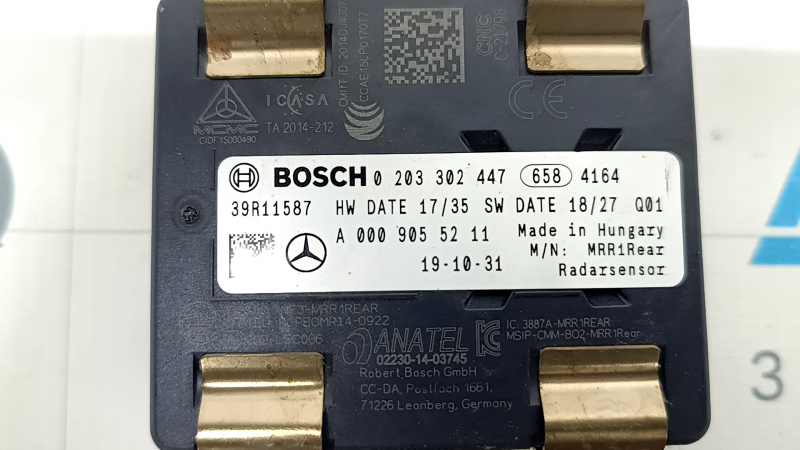Senzor unghi mort BSM spate dreapta Mercedes X167 GLS 450 580 20-23