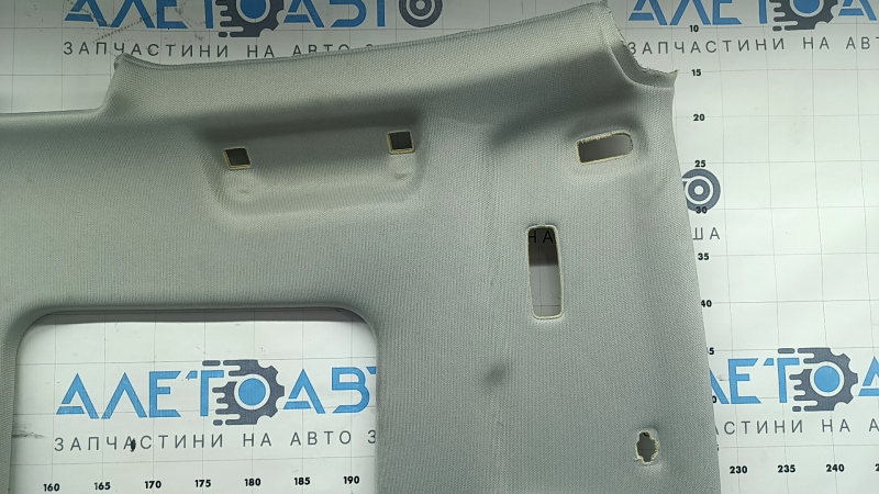 Обшивка потолка Audi A4 B8 13-16 рест, седан, под люк, серая, заломы, под чистку
