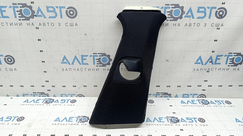 Ornament stâlp central dreapta sus, BMW X3 G01 18-24, negru, zgâriat