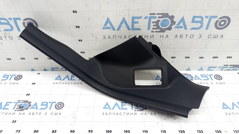 Ornament prag ușă, interior spate stânga BMW X3 G01 18-24, negru, zgârieturi