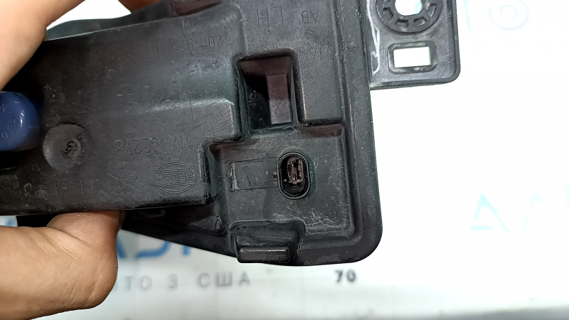 Proiector ceață stânga pentru BMW X3 G01 18-21, deschis, lustruit