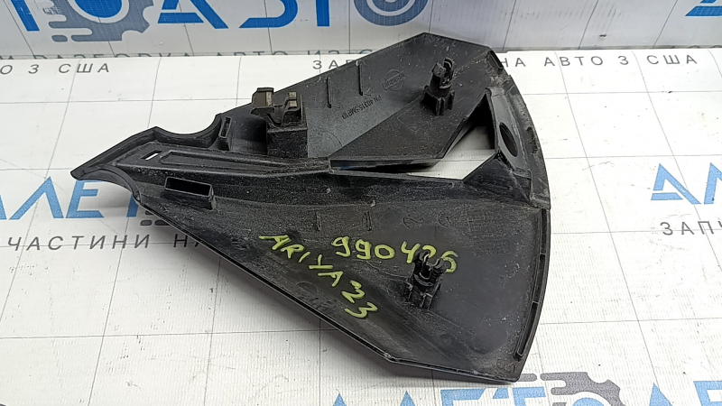 Накладка колесного диска Nissan Ariya 23-26 черная под R19 и нипель, мелкие царапины