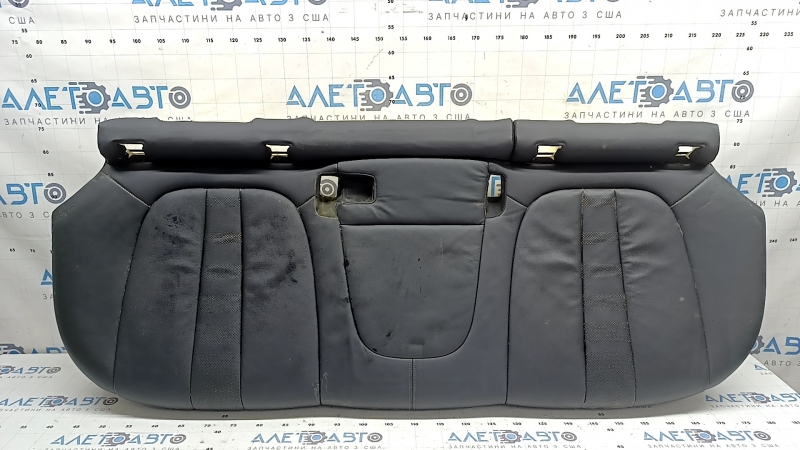 Подушка заднего сидения 2 ряд BMW X5 G05 19-22 под 2 ряда, кожа черная, перфорация, с подогревом, под химчистку