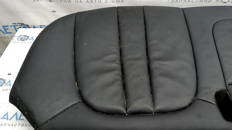 Подушка заднего сидения 2 ряд BMW X5 G05 19-22 под 2 ряда, кожа черная, перфорация, с подогревом, под химчистку