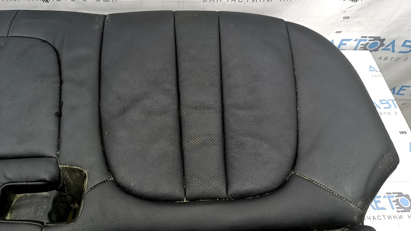 Подушка заднего сидения 2 ряд BMW X5 G05 19-22 под 2 ряда, кожа черная, перфорация, с подогревом, под химчистку