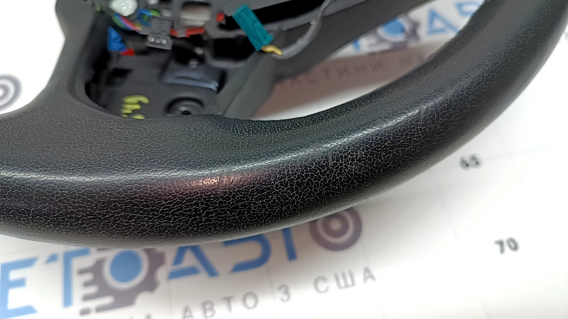 Volan BMW X5 G05 19-25 din piele neagră cu încălzire și padele pentru schimbarea treptelor de viteză, cu asistență la condus pro, sport, zgârieturi