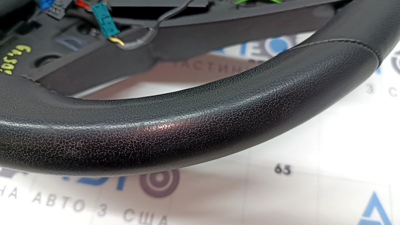Volan BMW X5 G05 19-25 din piele neagră cu încălzire și padele pentru schimbarea treptelor de viteză, cu asistență la condus pro, sport, zgârieturi