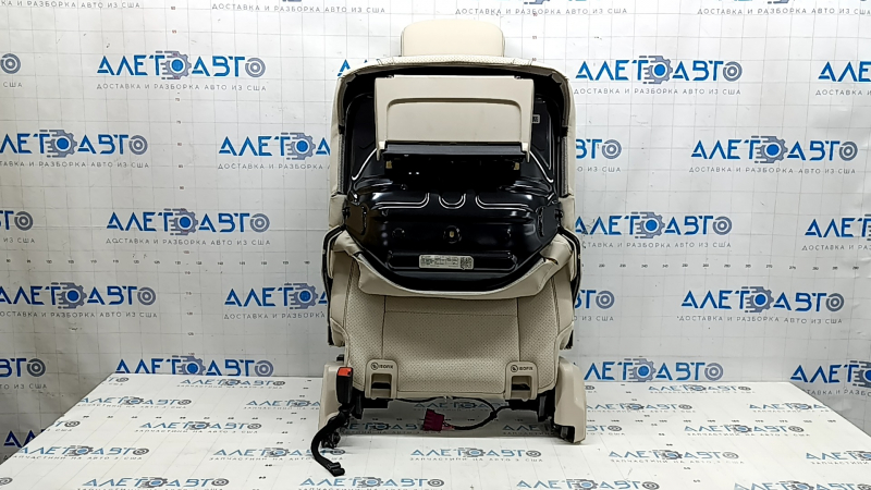 Scaune spate, rândul 3, stânga, Mercedes X167 GLS 450 20-22, piele bej, electrice