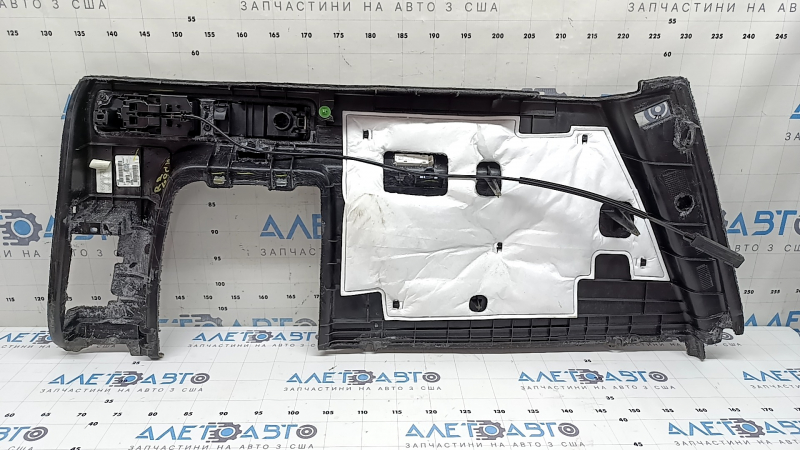 Обшивка арки задняя правая в сборе BMW X5 G05 19-21 черная, цельная, с ручкой откидывания сидения, под химчистку