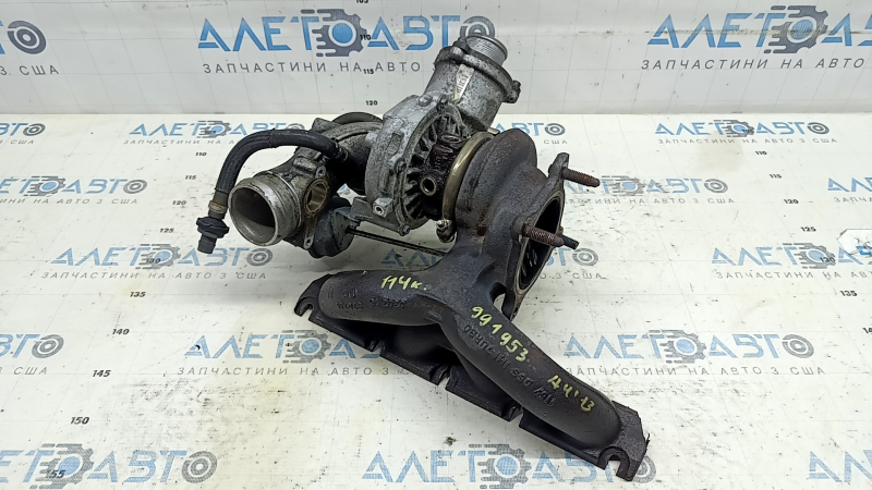 Turbocompresor Audi A4 B8 13-16 rest 2.0T 114k, cu suport