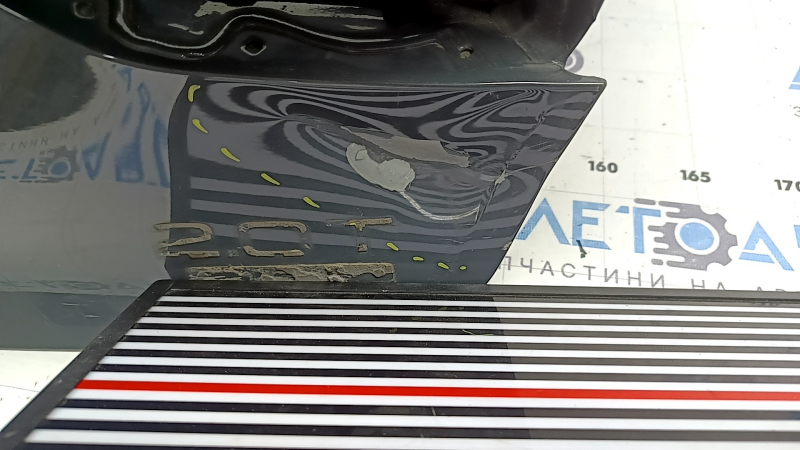 Крышка багажника Audi A3 8V 15-20 4d серый LX7M, в клее, вмятина