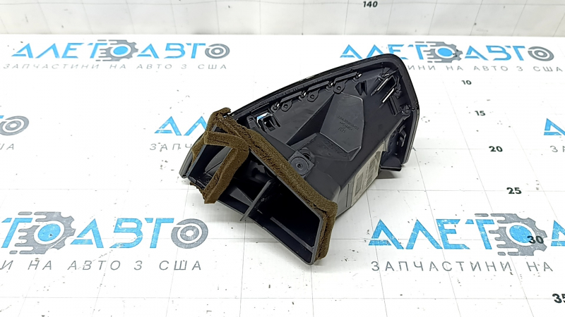 Deflector conductă de aer bord dreapta Ford Escape MK3 13-19 negru cu negru lucios, uzat lucios