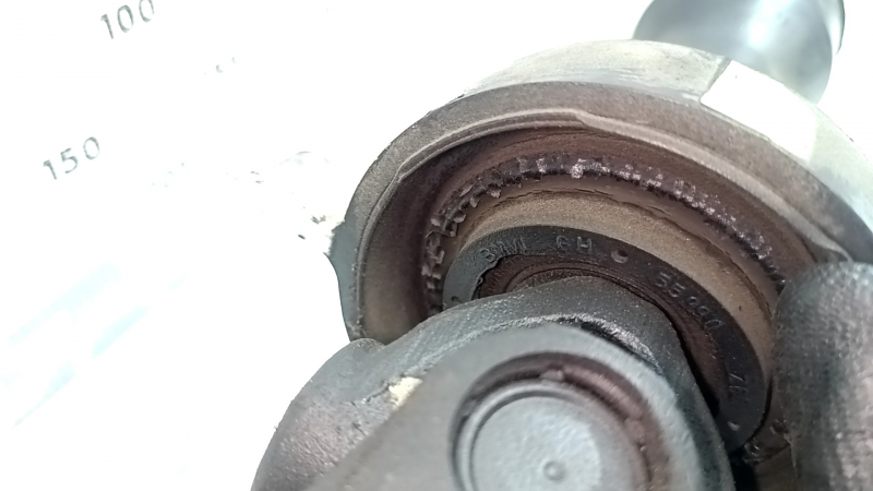Arbore cardanic spate BMW X3 G01 19-21 2.0T RWD microfisuri în cuplaj și suspensie, burduf rupt