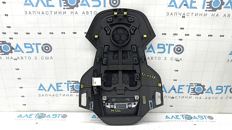 Ornament panou frontal, central superior spate Ford Escape MK3 13-19, negru, sub difuzor, zgârieturi