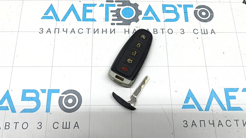 Ключ Ford Escape MK3 13-19 smart 5 кнопок, облез хром, царапины