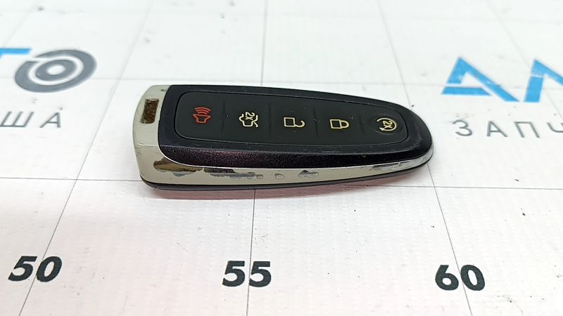Ключ Ford Escape MK3 13-19 smart 5 кнопок, облез хром, царапины