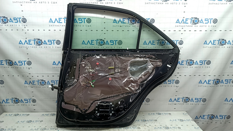 Ansamblu ușă spate dreapta Toyota Camry v40 07-11 negru 202, denivelări, uzat