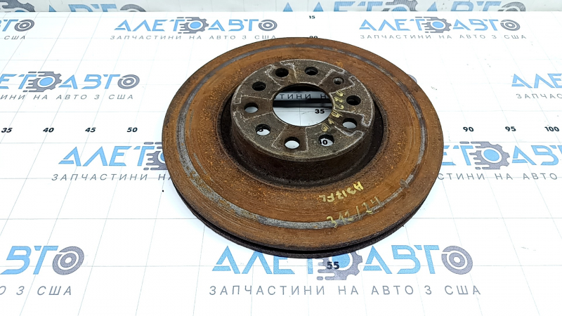 Disc de frână stânga față Audi A3 8V 15-20 312/24mm, ruginit