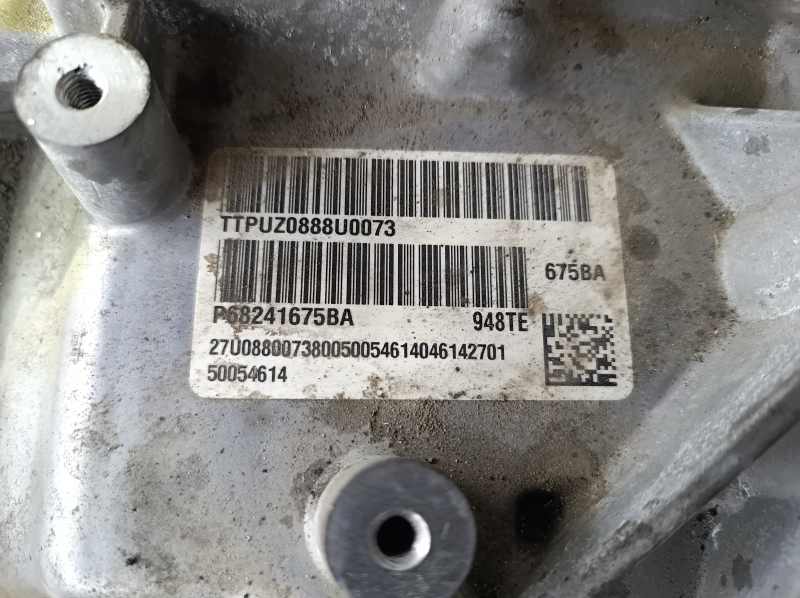 Ansamblu transmisie automată Jeep Cherokee KL 19-19 2.0T 948TE DFH AWD 155k