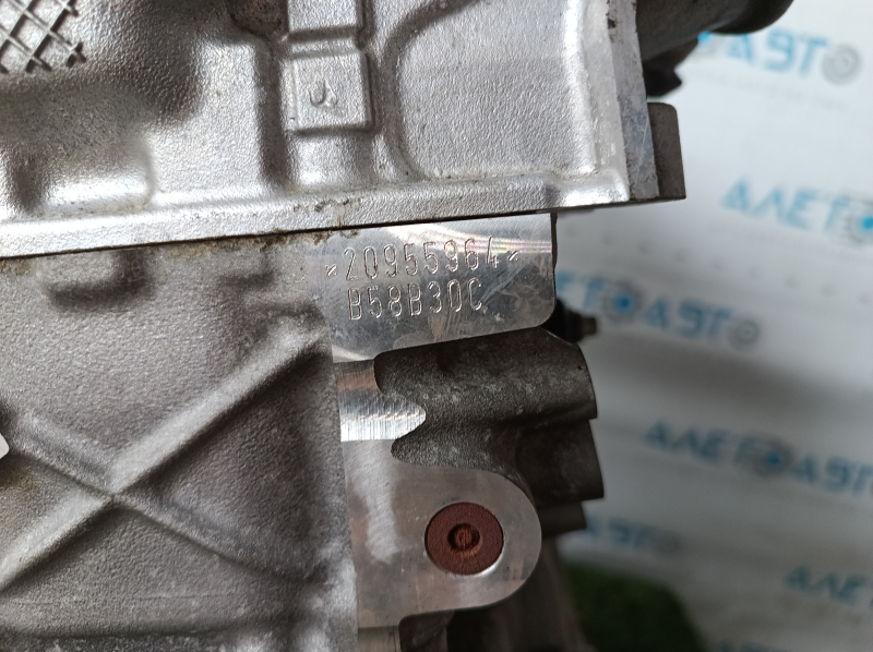 Двигатель BMW X5 G05 19-20 3.0T B58B30C, 75к, компрессия 13-13-13-13-13-13, ржавый маховик