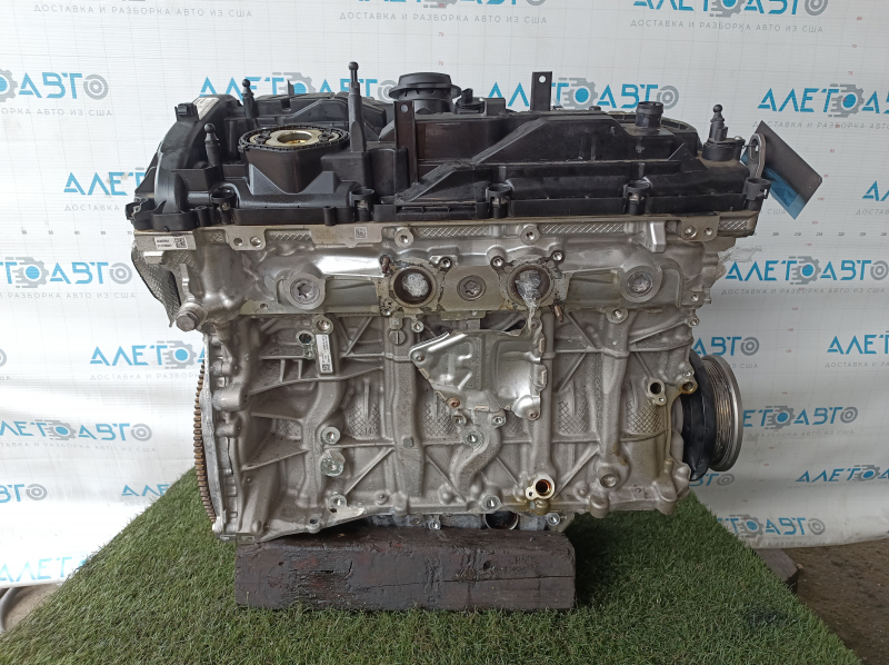 Двигатель BMW X5 G05 19-20 3.0T B58B30C, 75к, компрессия 13-13-13-13-13-13, ржавый маховик