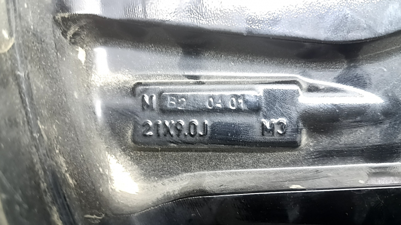 Диск колесный R21x9J Chevrolet Equinox EV 24-26 крашена часть, легкая бордюрка