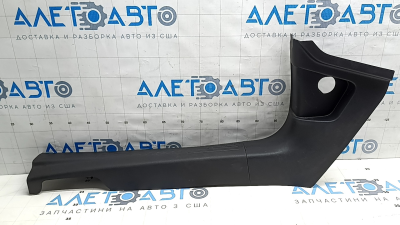 Ornament prag interior ușă, față stânga, Chevrolet Equinox EV 24-26, negru, zgârieturi