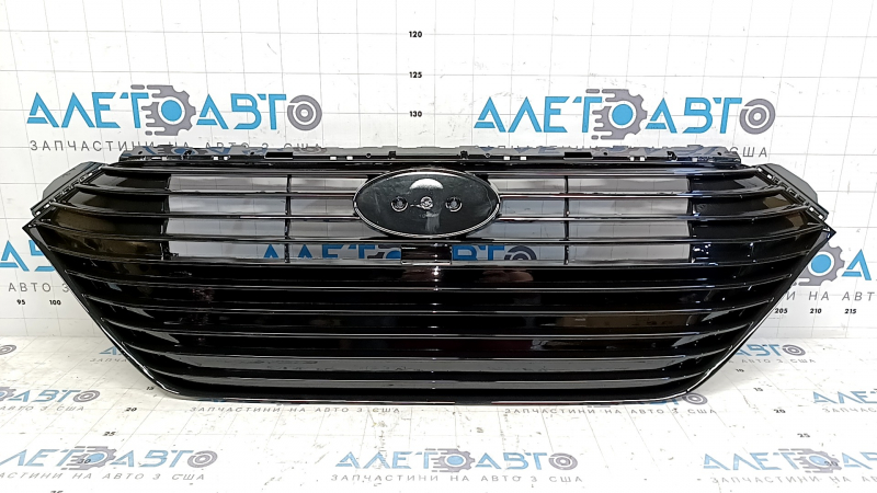 Grilă radiator Hyundai Ioniq 17-19 HEV, PHEV fără radar, TIP HIBRID