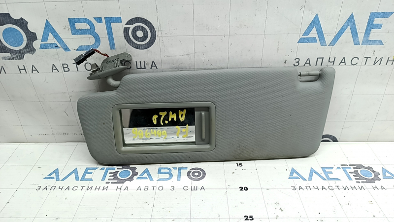 Vizor stânga Audi A4 B9 17-24 gri, fără cârlig, curățabil chimic