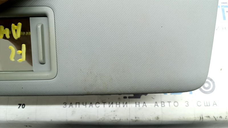 Vizor stânga Audi A4 B9 17-24 gri, fără cârlig, curățabil chimic