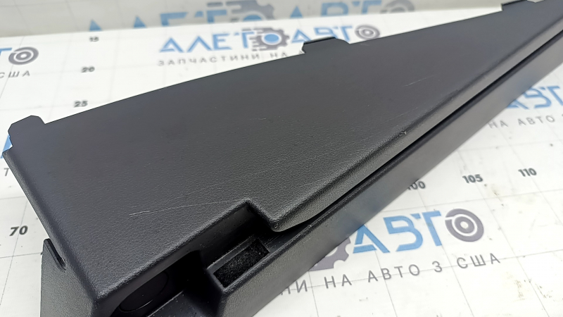 Ornament arc dreapta Hyundai Ioniq 17-22 superior, negru, zgârieturi