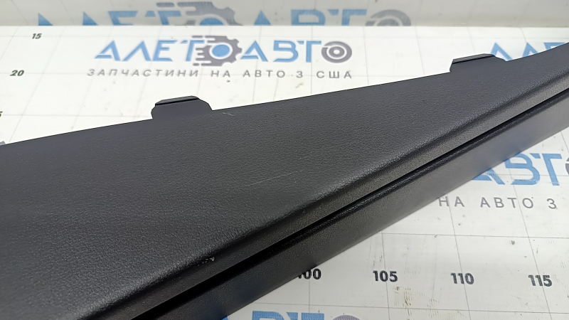 Ornament arc dreapta Hyundai Ioniq 17-22 superior, negru, zgârieturi