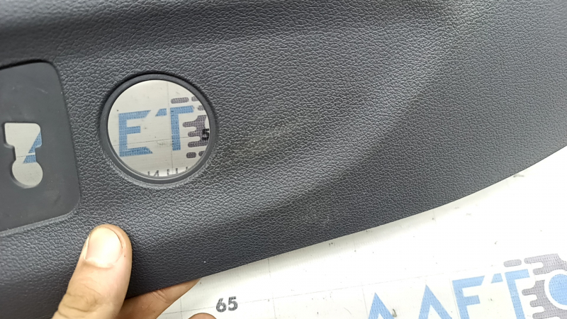 Husă laterală scaun șofer, stânga, Hyundai Ioniq 17-22, neagră, control electric, fără control, uzată