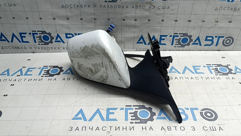 Зеркало боковое правое в сборе Tesla Model Y 20-25 13 пинов, белый PPSW , без накладки