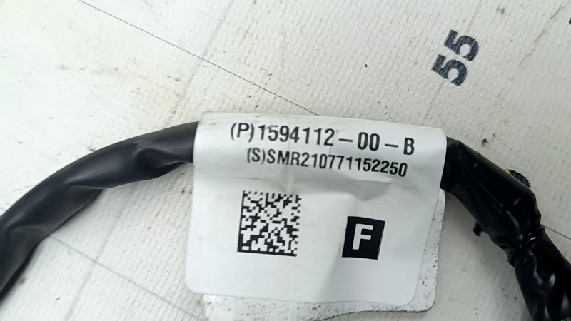 Зеркало боковое правое в сборе Tesla Model Y 20-25 13 пинов, белый PPSW , без накладки