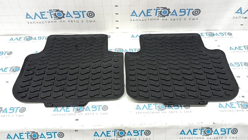 Set de 4 covorașe de cauciuc pentru interior pentru Audi Q3 83A 19-25 negru