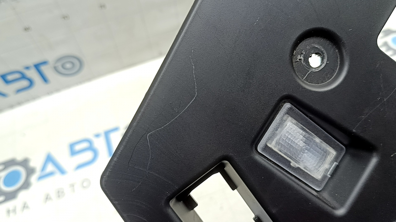 Ornament bord inferior, spațiu pentru picioare șofer, Tesla Model Y 20-25, negru, zgârieturi