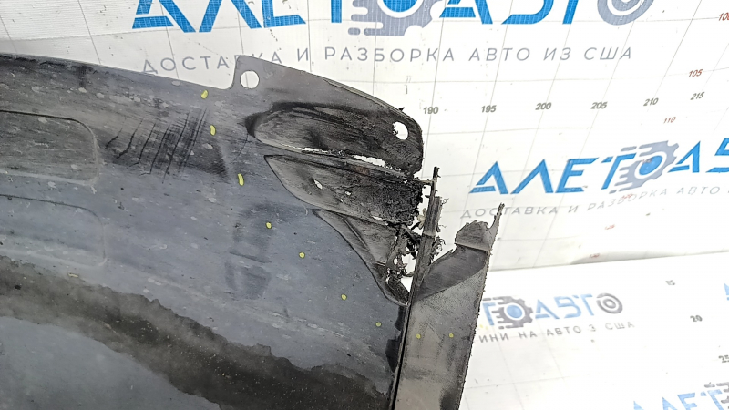 Căptușeală aripă față dreapta Hyundai Ioniq 17-22, fragment lipsă, ruptă