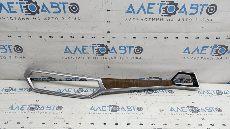 Ornament panou frontal dreapta pentru BMW 3 G20 19-22, cu finisaj lemn deschis