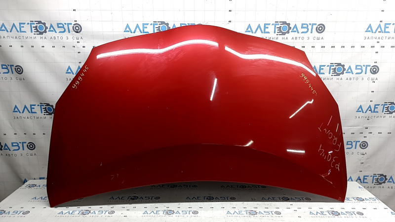 Capotă nudă Toyota Prius 30 10-15 aluminiu, roșu 3R3
