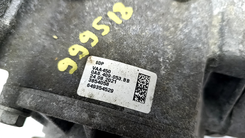 Передний редуктор Audi Q3 83A 19-25 94к, подклинивает, на запчасти